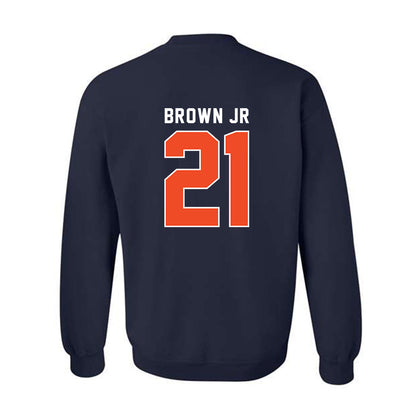 Syracuse - NCAA Football : Francis Brown Jr - Classic Shersey Crewneck Sweatshirt-1