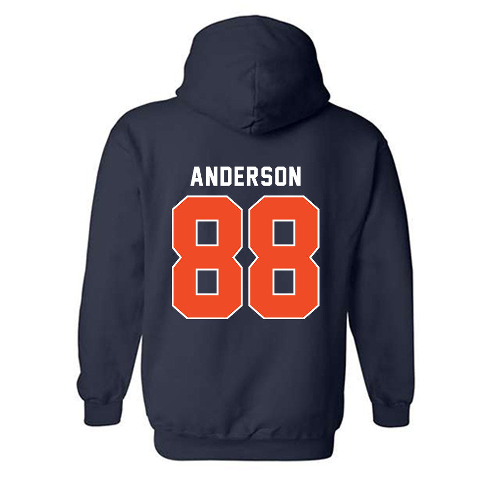 Syracuse - NCAA Men's Lacrosse : Payton Anderson - Classic Shersey Hooded Sweatshirt-1