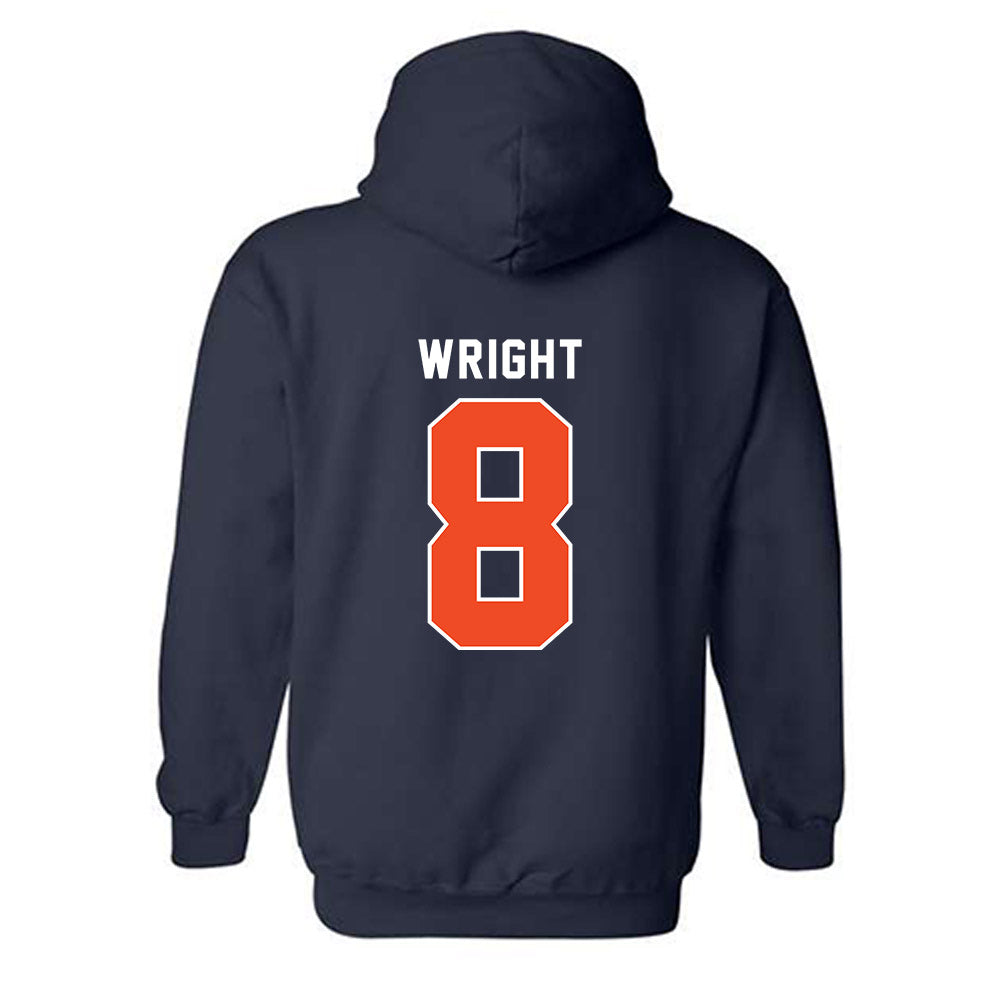 Syracuse - NCAA Women's Soccer : Madilyn Wright - Classic Shersey Hooded Sweatshirt-1