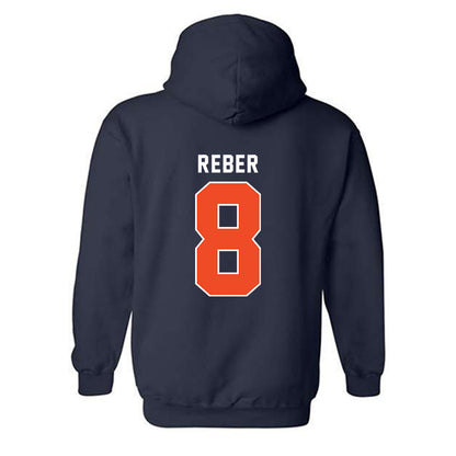 Syracuse - NCAA Women's Lacrosse : Lexi Reber - Classic Shersey Hooded Sweatshirt-1
