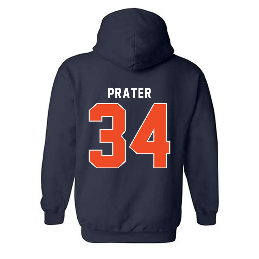 Syracuse - NCAA Football : Nate Prater - Classic Shersey Hooded Sweatshirt-1