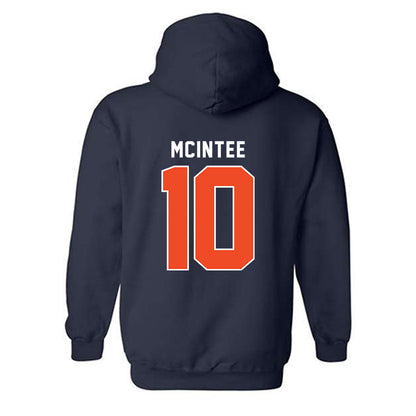 Syracuse - NCAA Men's Lacrosse : Matthew McIntee - Classic Shersey Hooded Sweatshirt-1