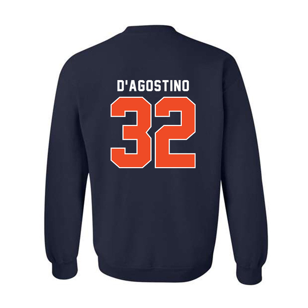 Syracuse - NCAA Men's Lacrosse : Louis D'Agostino - Classic Shersey Crewneck Sweatshirt-1