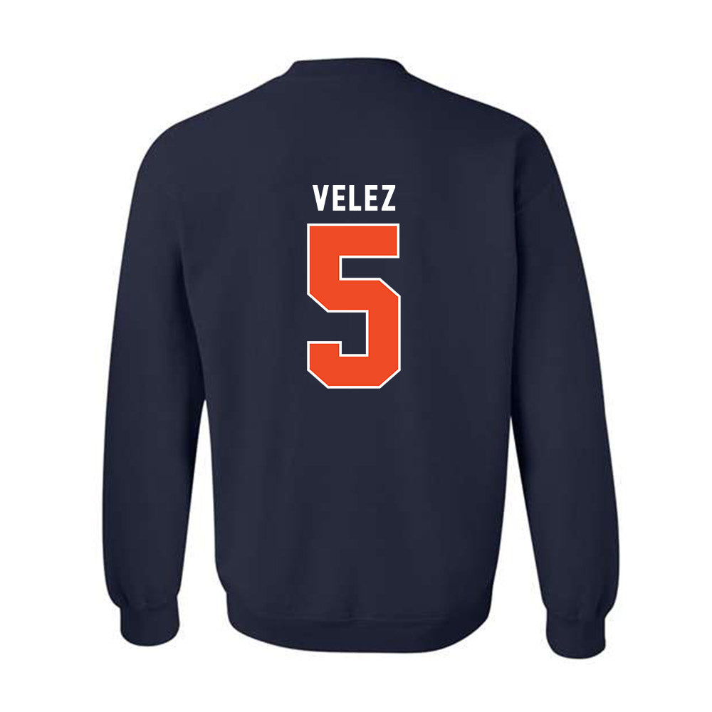 Syracuse - NCAA Women's Basketball : Angelica Velez - Classic Shersey Crewneck Sweatshirt-1