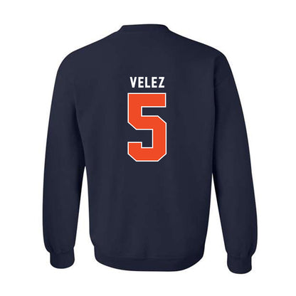 Syracuse - NCAA Women's Basketball : Angelica Velez - Classic Shersey Crewneck Sweatshirt-1
