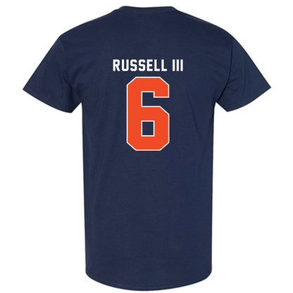 Syracuse - NCAA Men's Basketball : Calvin Russell III - Classic Shersey T-Shirt-1