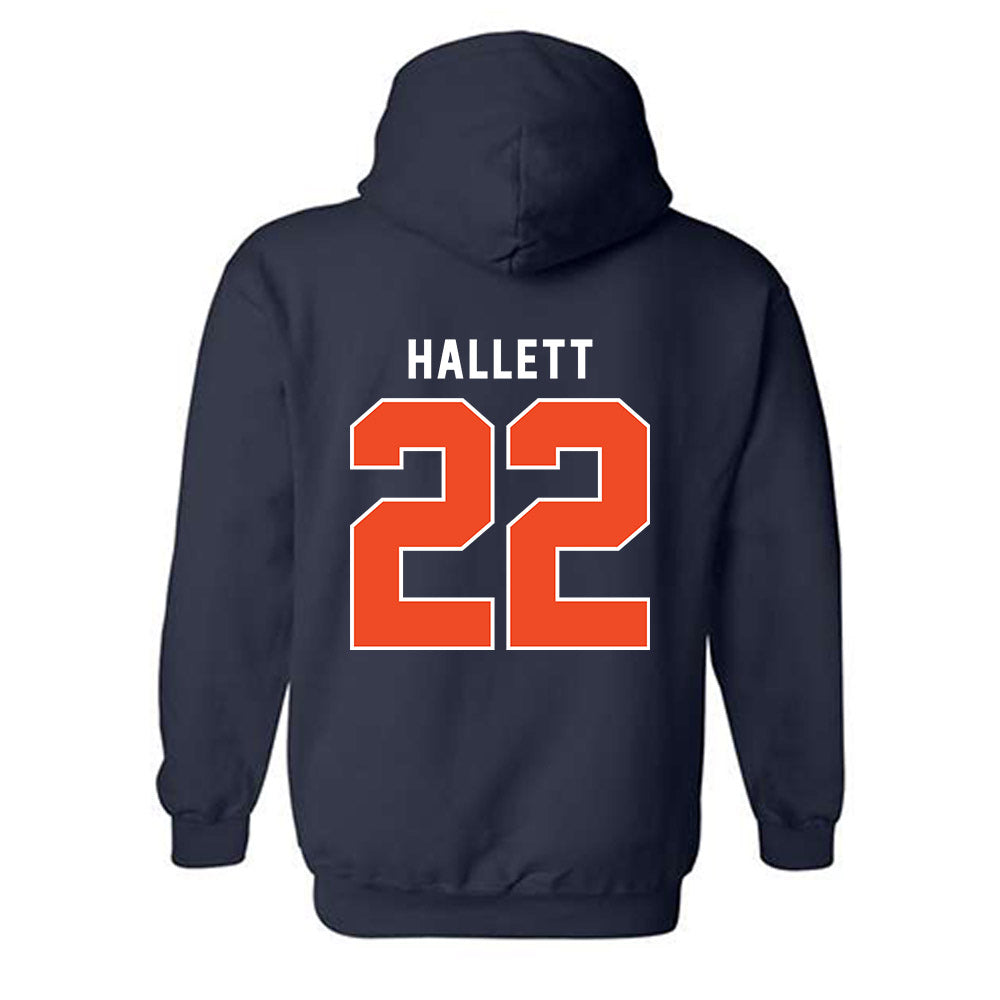 Syracuse - NCAA Women's Ice Hockey : Charlotte Hallett - Classic Shersey Hooded Sweatshirt-1
