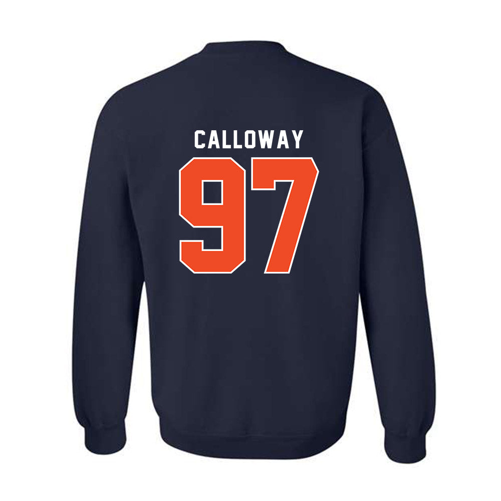 Syracuse - NCAA Football : Clark Calloway - Classic Shersey Crewneck Sweatshirt-1