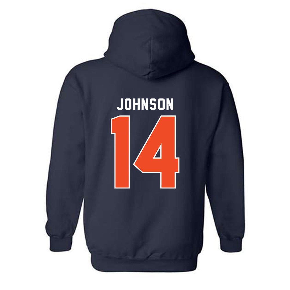 Syracuse - NCAA Football : Darius Johnson - Classic Shersey Hooded Sweatshirt-1