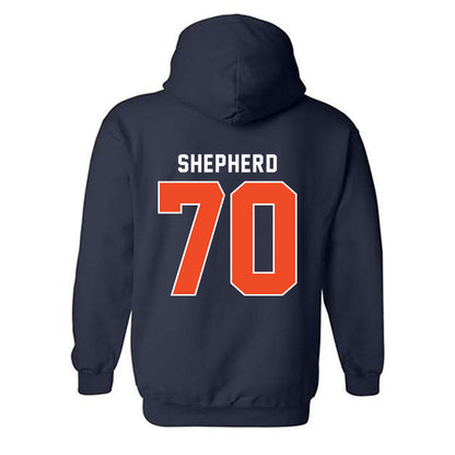 Syracuse - NCAA Football : Kardiear Shepherd - Classic Shersey Hooded Sweatshirt-1