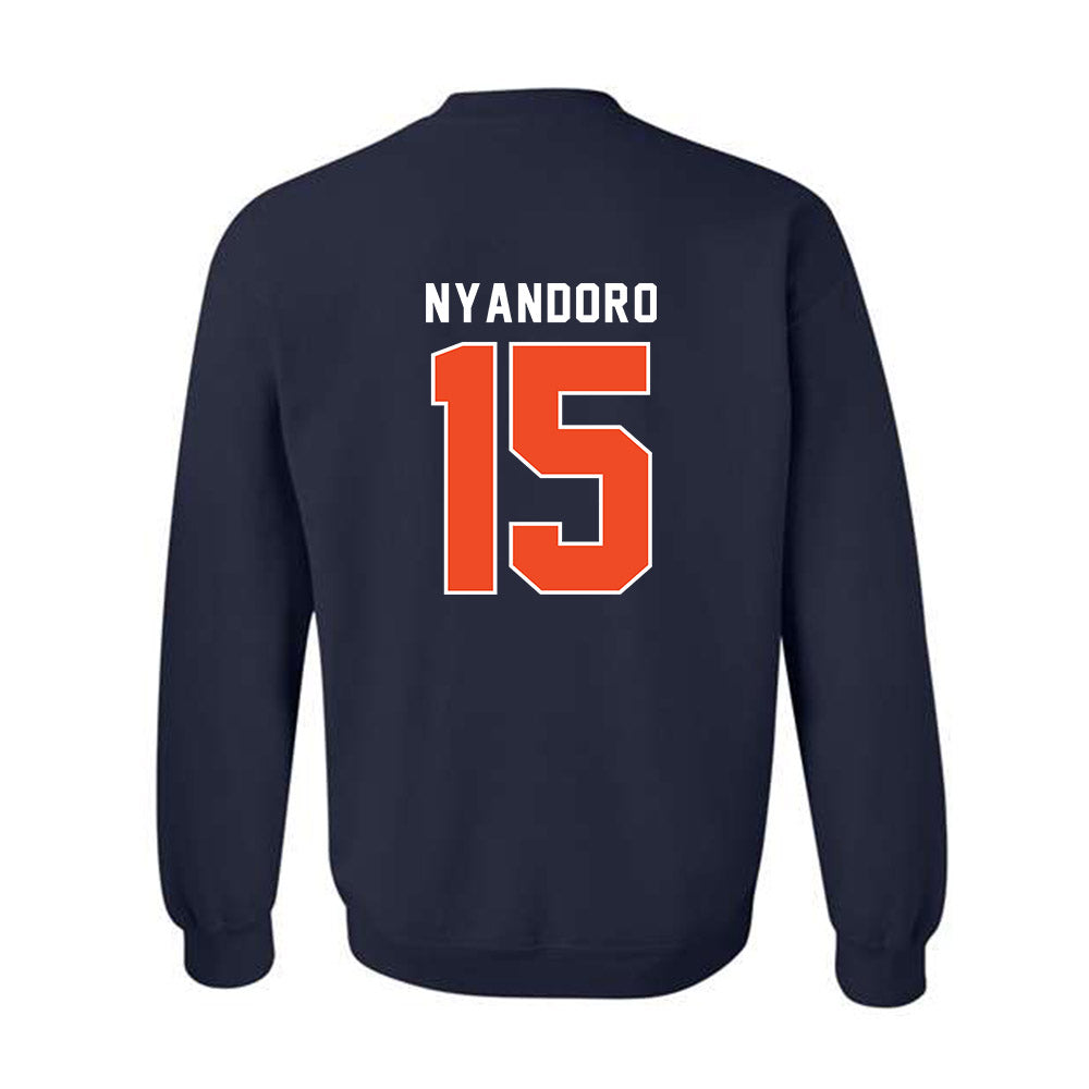 Syracuse - NCAA Football : Nathan Nyandoro - Classic Shersey Crewneck Sweatshirt-1