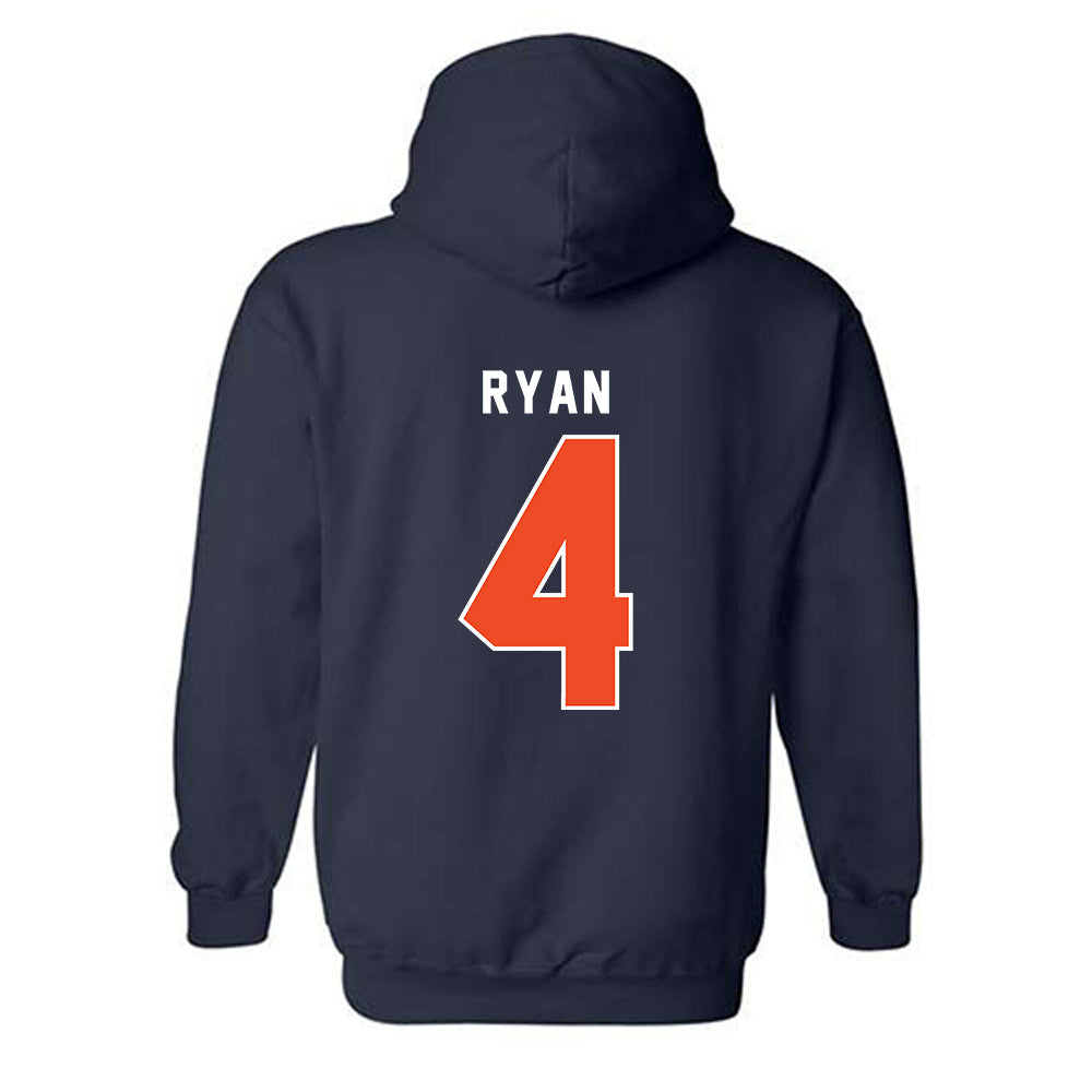 Syracuse - NCAA Men's Lacrosse : Cameron Ryan - Classic Shersey Hooded Sweatshirt-1