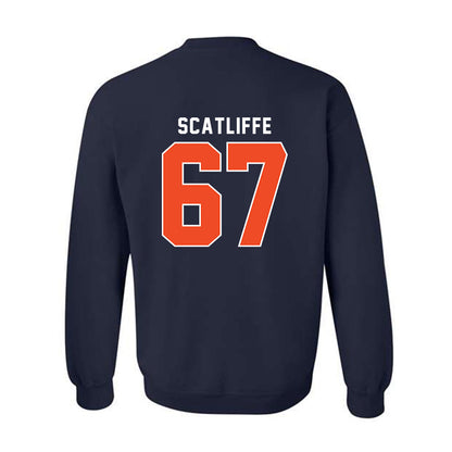 Syracuse - NCAA Football : D'Joni Scatliffe - Classic Shersey Crewneck Sweatshirt-1