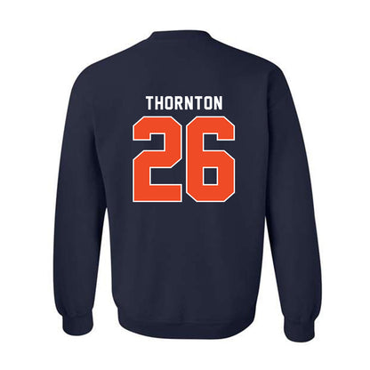 Syracuse - NCAA Women's Lacrosse : Courtney Thornton - Classic Shersey Crewneck Sweatshirt-1