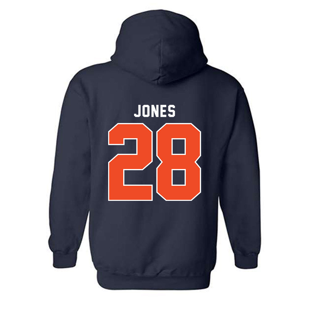 Syracuse - NCAA Women's Lacrosse : Harper Jones - Classic Shersey Hooded Sweatshirt-1