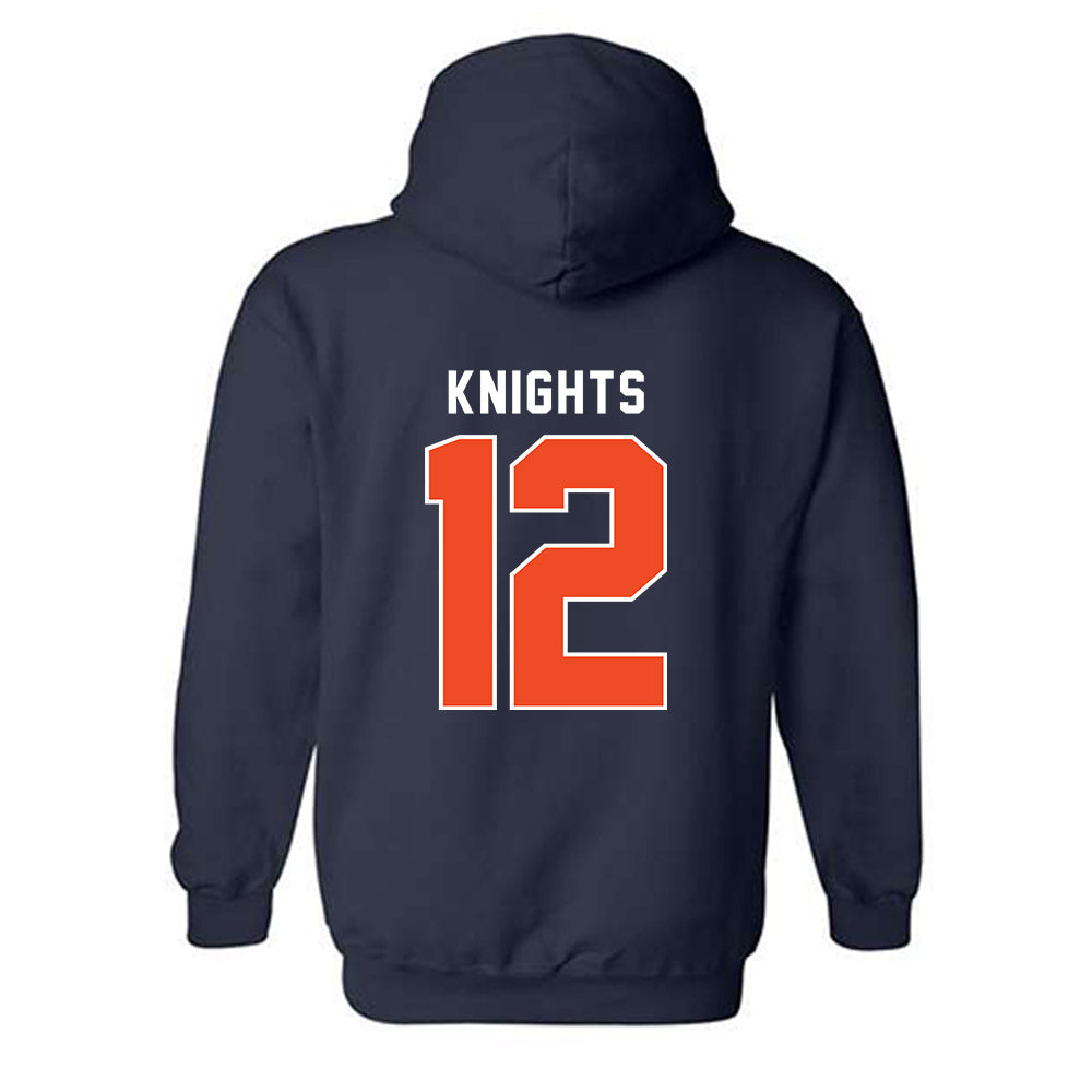 Syracuse - NCAA Women's Field Hockey : Charlotte Knights - Classic Shersey Hooded Sweatshirt-1