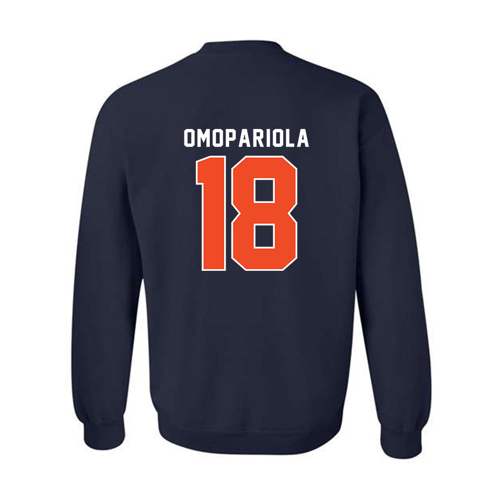Syracuse - NCAA Football : Oluwademilade (David) Omopariola - Classic Shersey Crewneck Sweatshirt-1