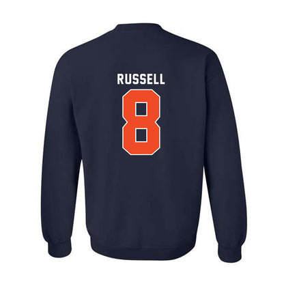 Syracuse - NCAA Football : Tyshawn Russell - Classic Shersey Crewneck Sweatshirt-1