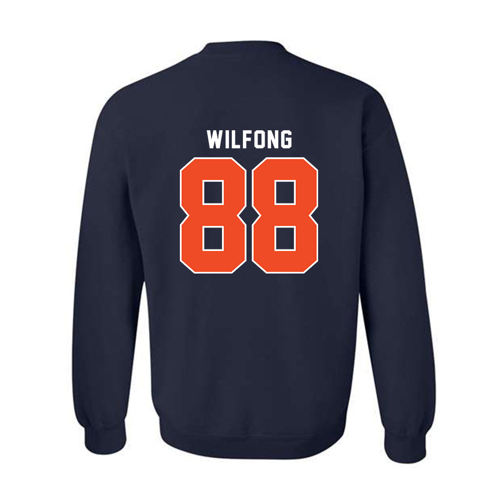 Syracuse - NCAA Football : Terrell Wilfong - Classic Shersey Crewneck Sweatshirt-1