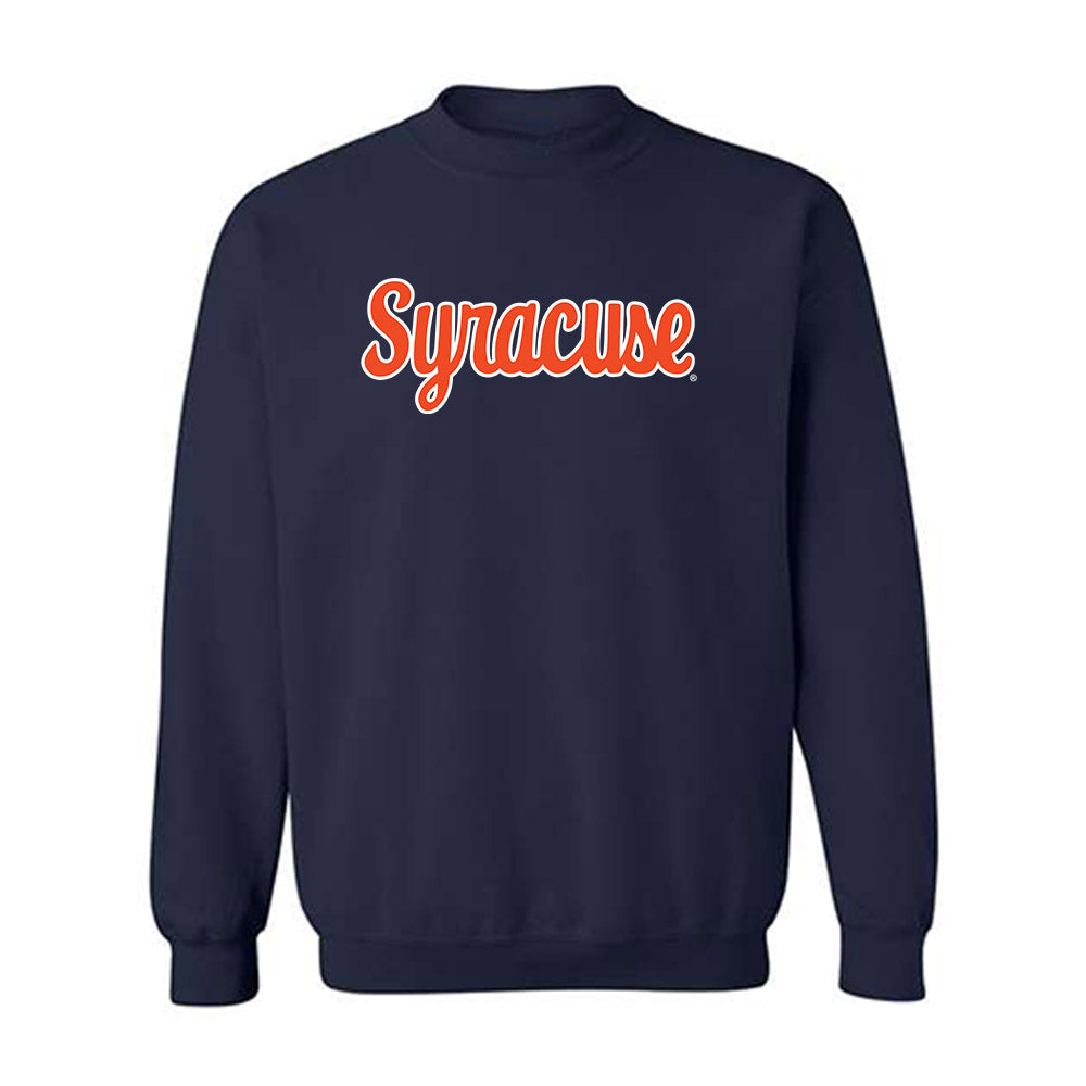 Syracuse - NCAA Women's Lacrosse : Ella Blesi - Classic Shersey Crewneck Sweatshirt-0