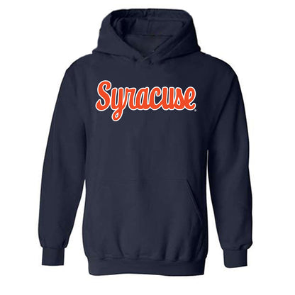 Syracuse - NCAA Men's Lacrosse : Drew Angelo - Classic Shersey Hooded Sweatshirt-0
