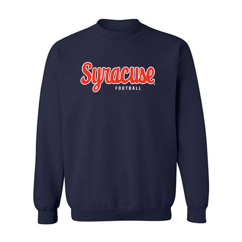Syracuse - NCAA Football : William Dudley - Classic Shersey Crewneck Sweatshirt-0