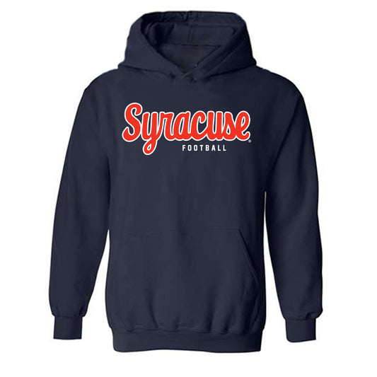 Syracuse - NCAA Football : William Dudley - Classic Shersey Hooded Sweatshirt-0