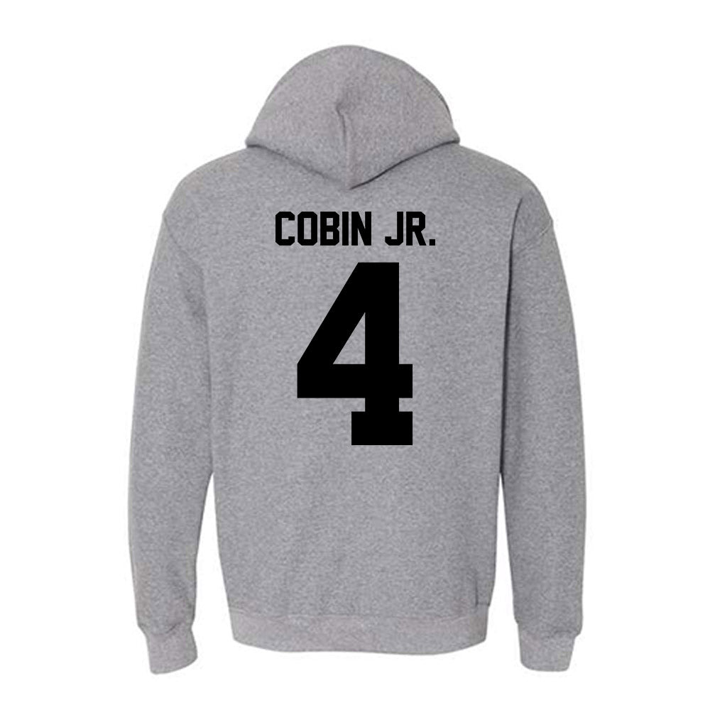 Pitt State - NCAA Men's Basketball : David Cobin Jr. - Hooded Sweatshirt-3