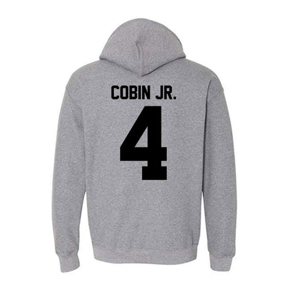 Pitt State - NCAA Men's Basketball : David Cobin Jr. - Hooded Sweatshirt-3