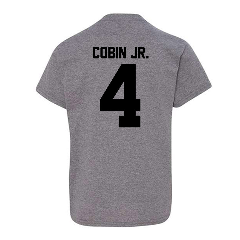 Pitt State - NCAA Men's Basketball : David Cobin Jr. - Youth T-Shirt-3