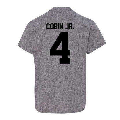 Pitt State - NCAA Men's Basketball : David Cobin Jr. - Youth T-Shirt-3