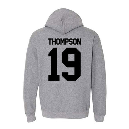 Pitt State - NCAA Football : Que Thompson - Hooded Sweatshirt-3
