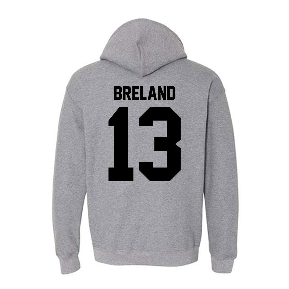 Pitt State - NCAA Men's Basketball : EJ Breland - Hooded Sweatshirt-3