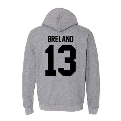 Pitt State - NCAA Men's Basketball : EJ Breland - Hooded Sweatshirt-3