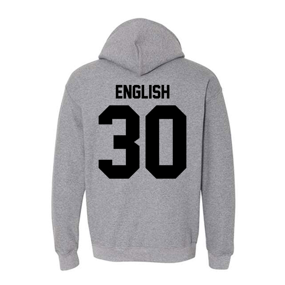 Pitt State - NCAA Men's Basketball : Mason English - Hooded Sweatshirt-3