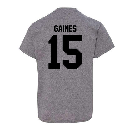 Pitt State - NCAA Football : Daijon Gaines - Youth T-Shirt-2