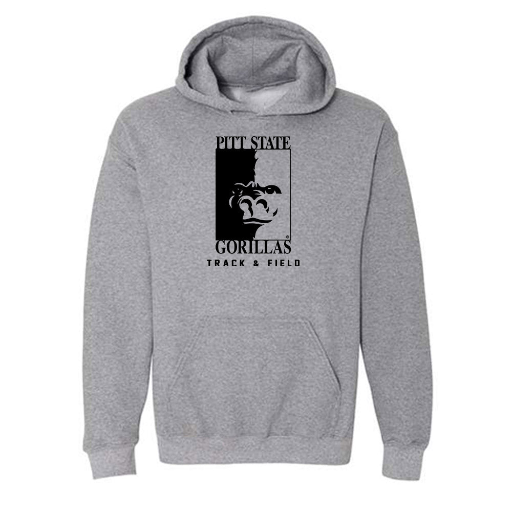 Pitt State - NCAA Men's Track & Field : Griouard Weddington - Hooded Sweatshirt-0