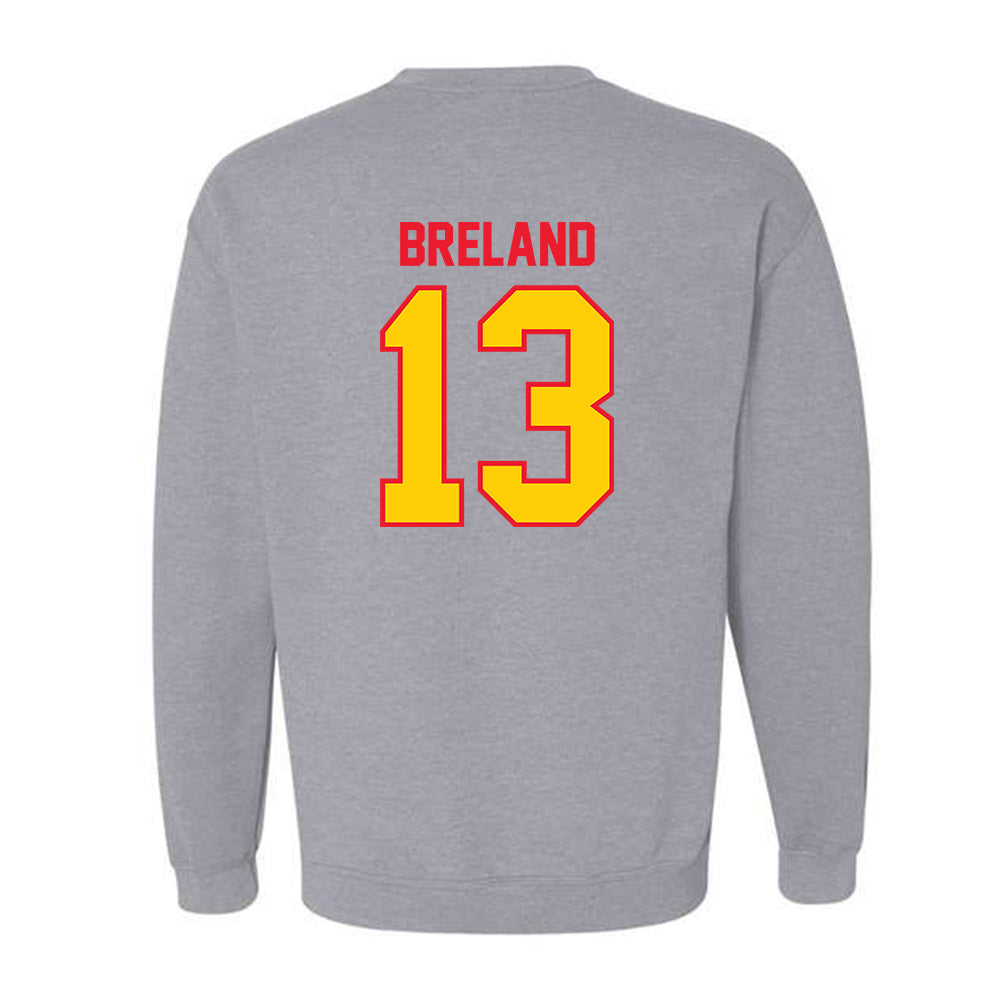 Pitt State - NCAA Men's Basketball : EJ Breland - Crewneck Sweatshirt-1