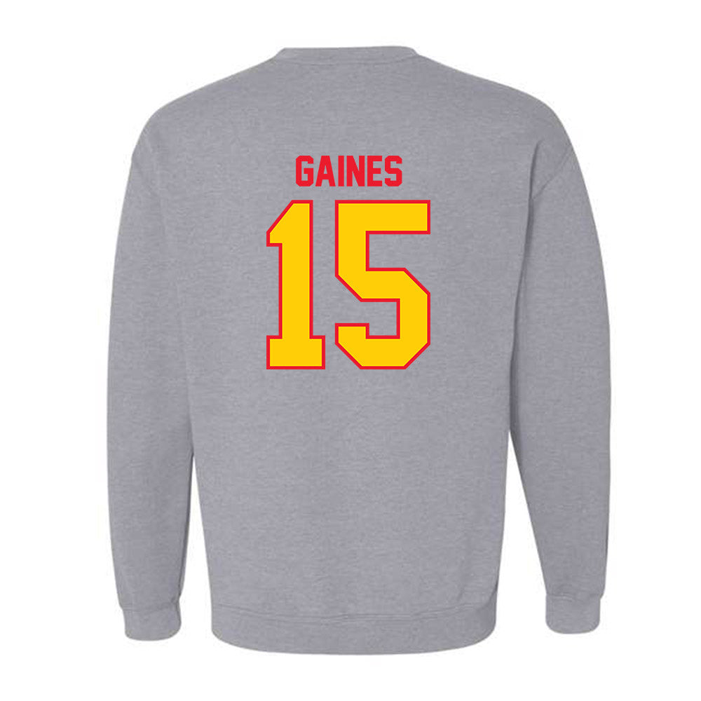Pitt State - NCAA Football : Daijon Gaines - Crewneck Sweatshirt-1