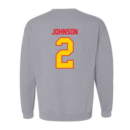 Pitt State - NCAA Football : Bryce Johnson - Crewneck Sweatshirt-1