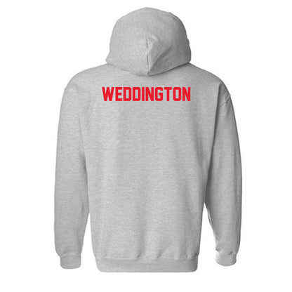 Pitt State - NCAA Men's Track & Field : Griouard Weddington - Hooded Sweatshirt-1