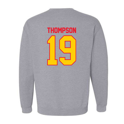 Pitt State - NCAA Football : Que Thompson - Crewneck Sweatshirt-1