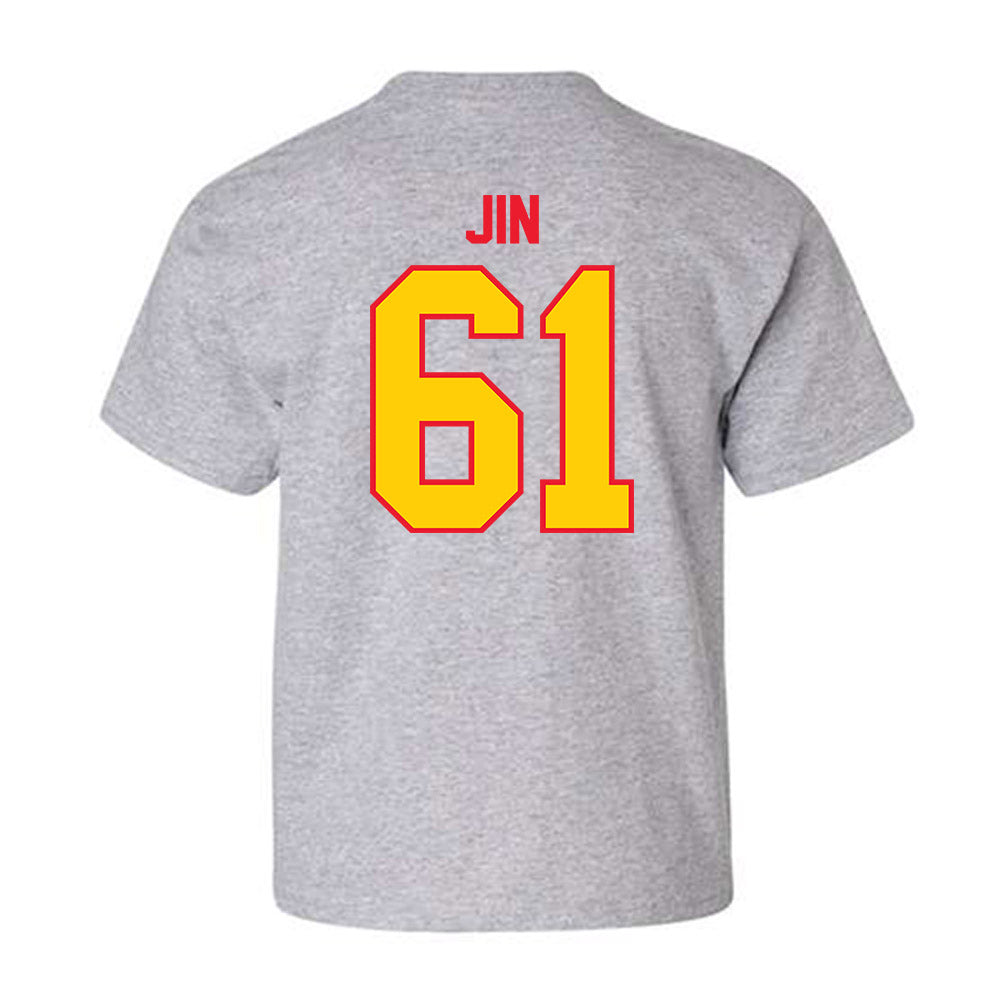 Pitt State - NCAA Football : Charlie Jin - Youth T-Shirt-1