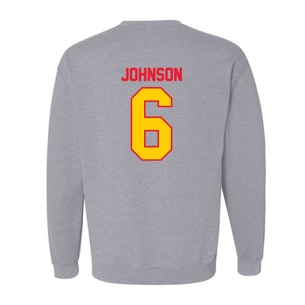 Pitt State - NCAA Football : Bryce Johnson - Crewneck Sweatshirt-1