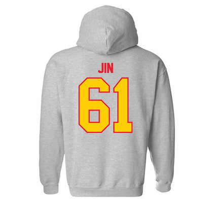 Pitt State - NCAA Football : Charlie Jin - Hooded Sweatshirt-1