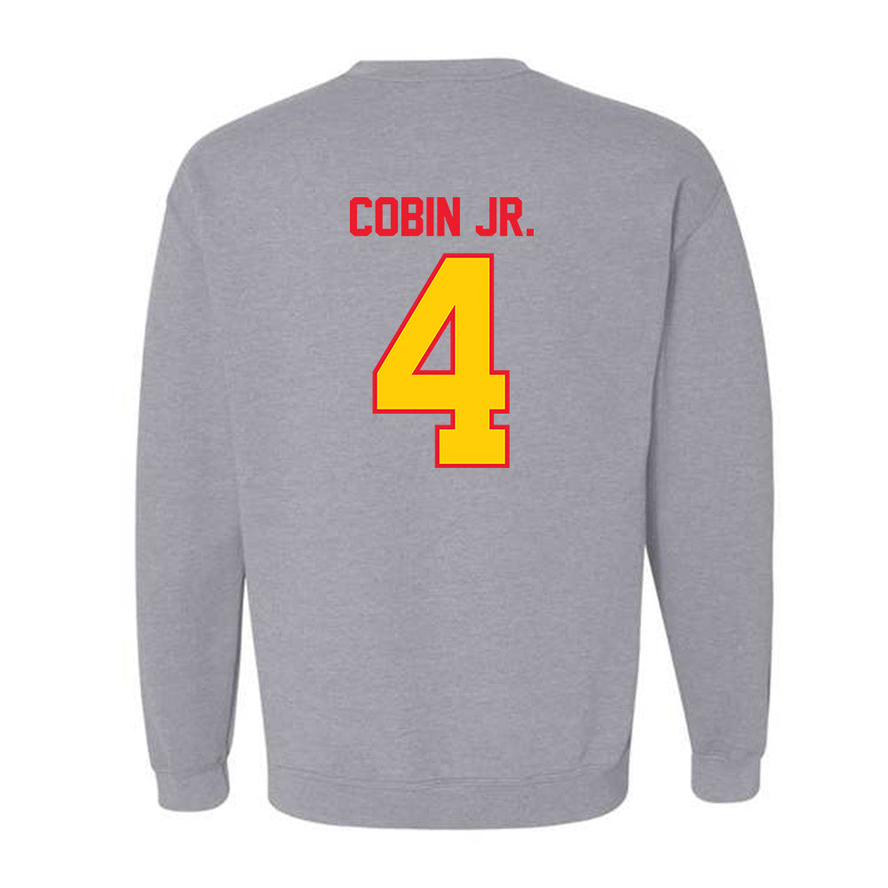 Pitt State - NCAA Men's Basketball : David Cobin Jr. - Crewneck Sweatshirt-1