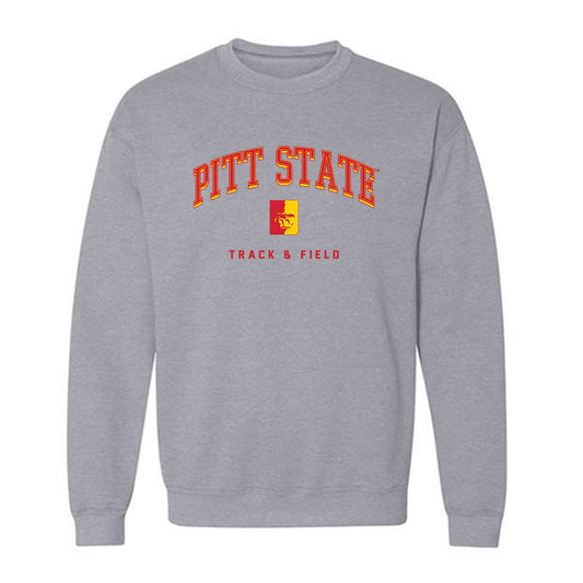 Pitt State - NCAA Men's Track & Field : Nick O'Connor - Crewneck Sweatshirt-0