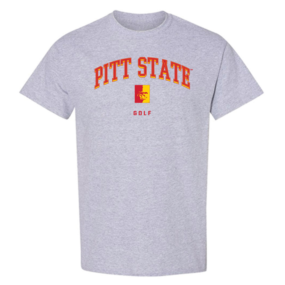 Pitt State - NCAA Men's Golf : Zade Avery - T-Shirt-0