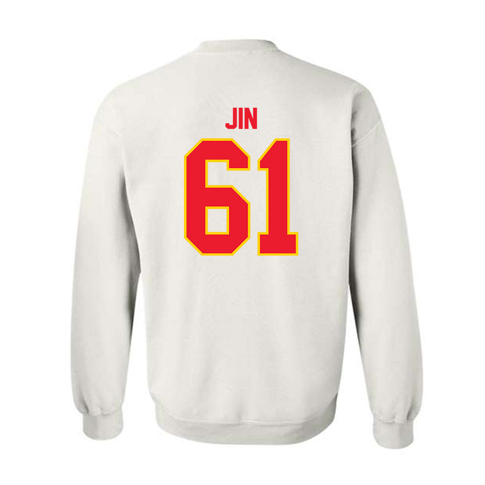 Pitt State - NCAA Football : Charlie Jin - Crewneck Sweatshirt-1