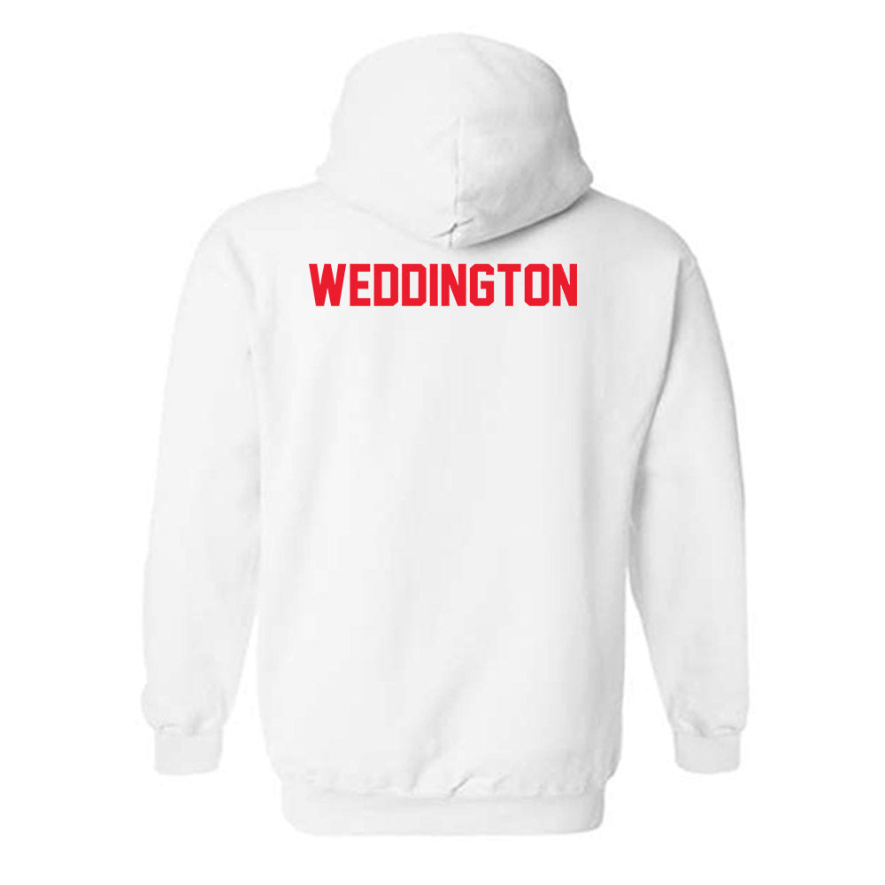 Pitt State - NCAA Men's Track & Field : Griouard Weddington - Hooded Sweatshirt-1